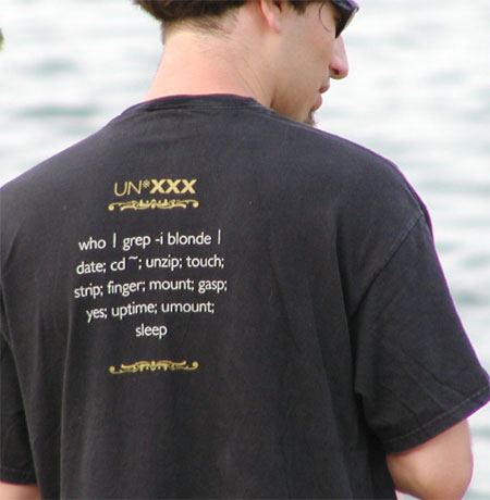 Funny Unix T-shirt